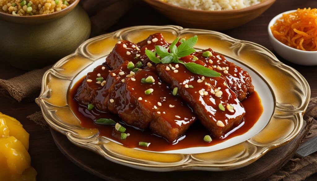 honey garlic sauce