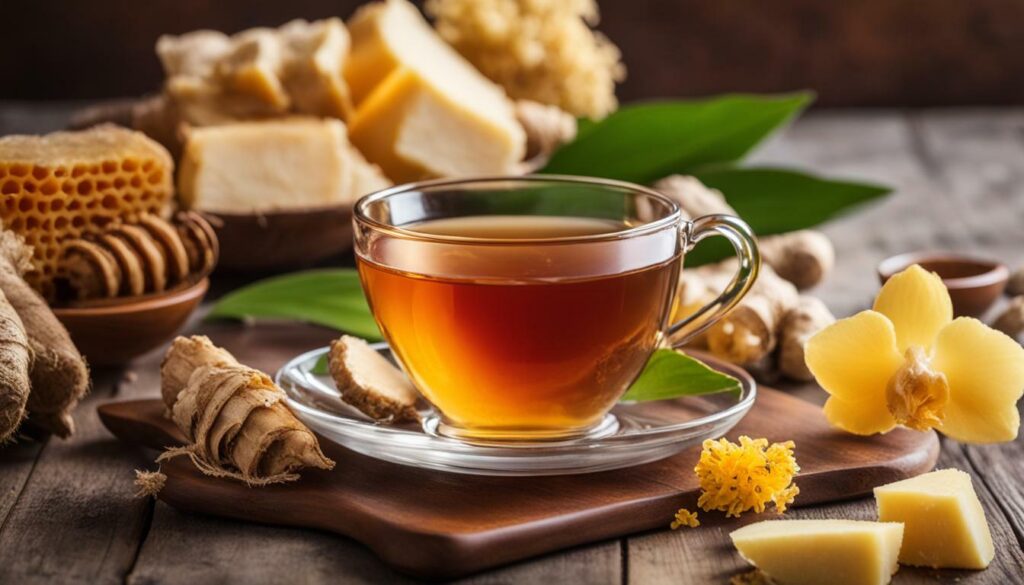 honey ginger tea