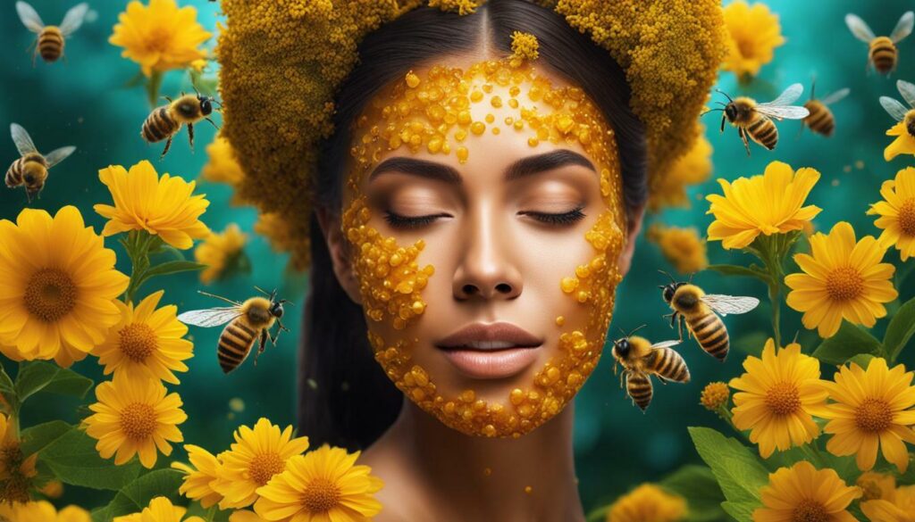 honey facial mask