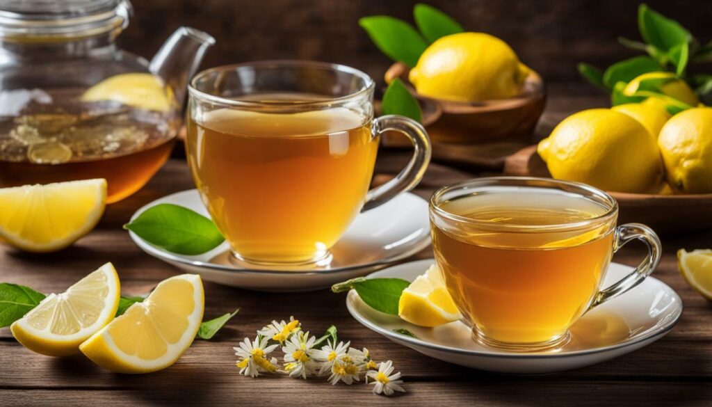 honey lemon tea