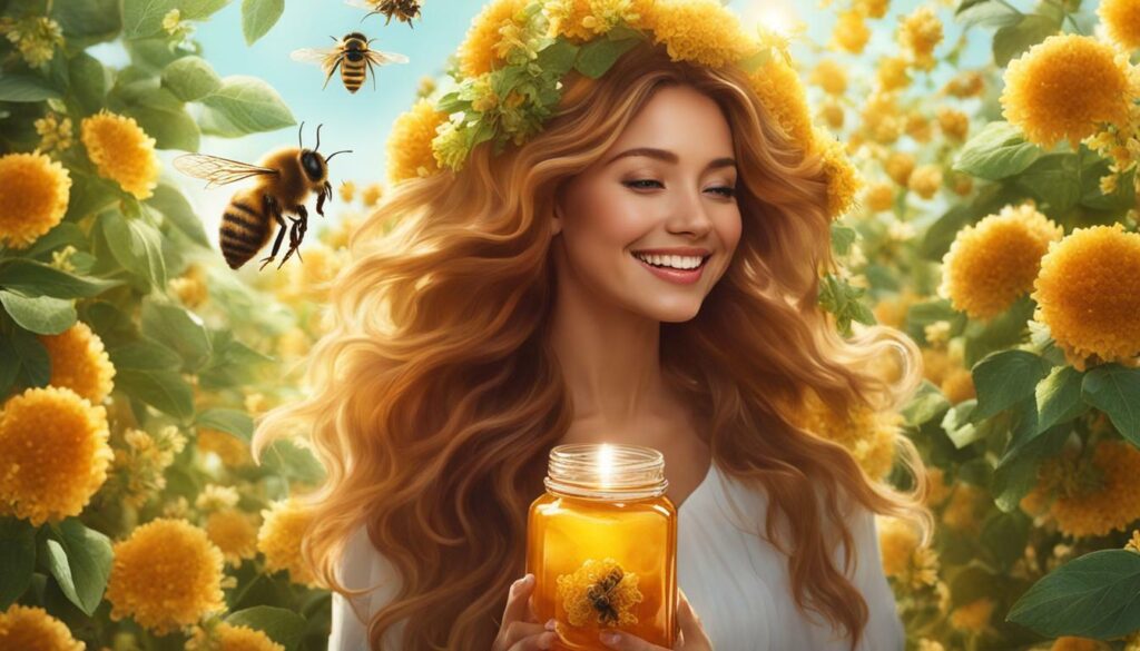 honey hair mask