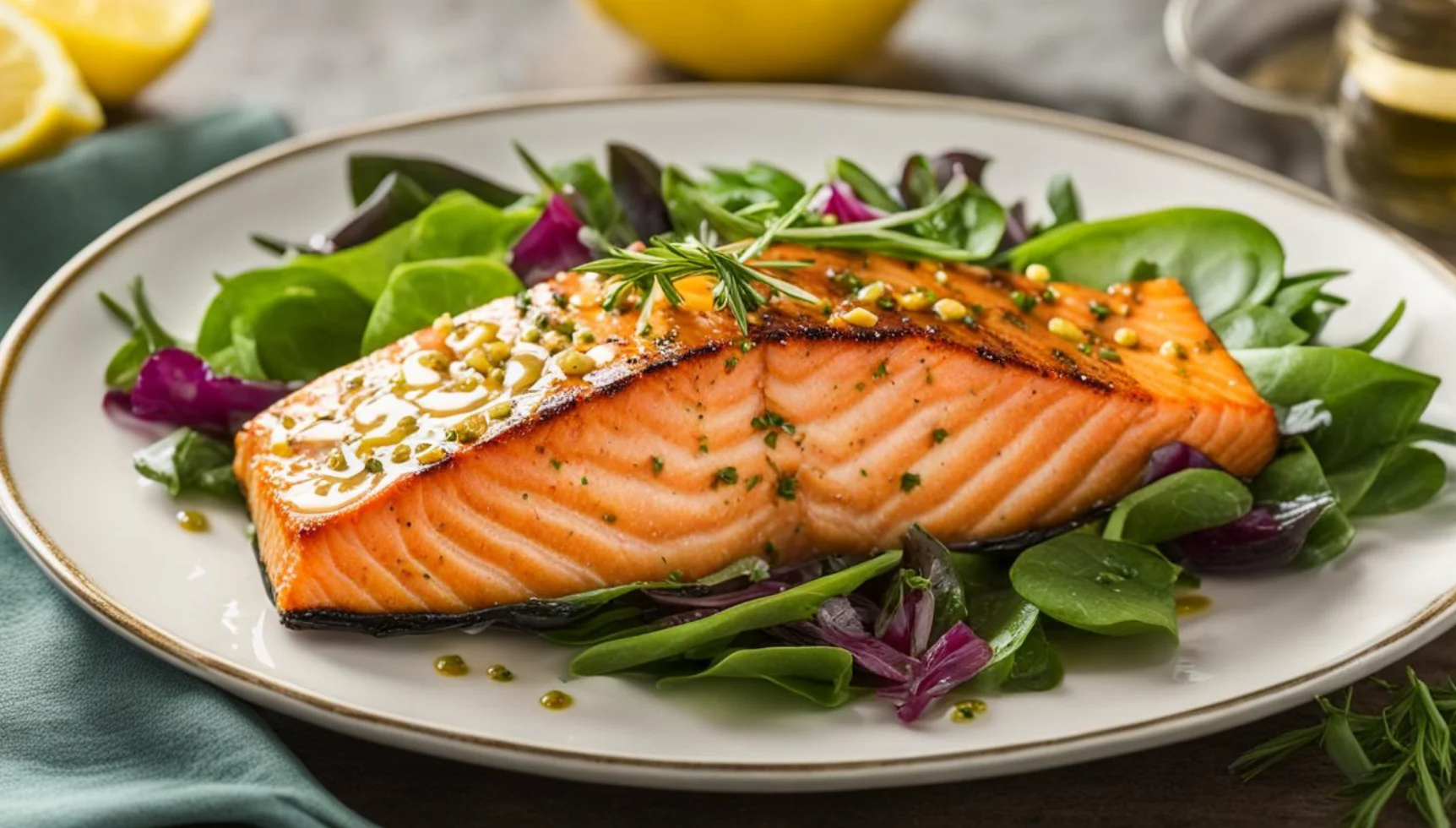 honey baked salmon