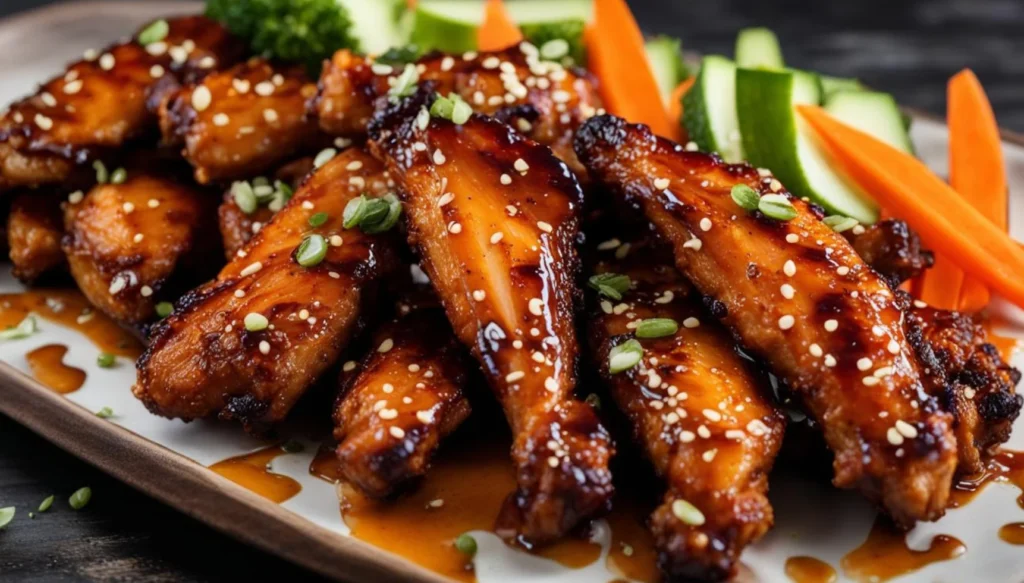 honey chicken wings