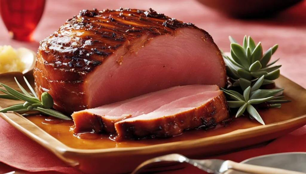 honey glazed ham