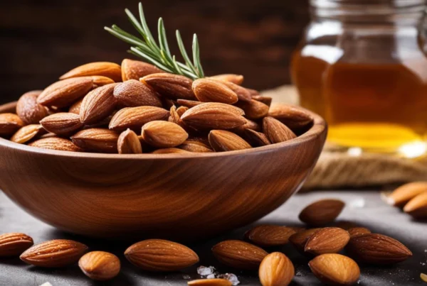 honey roasted almonds